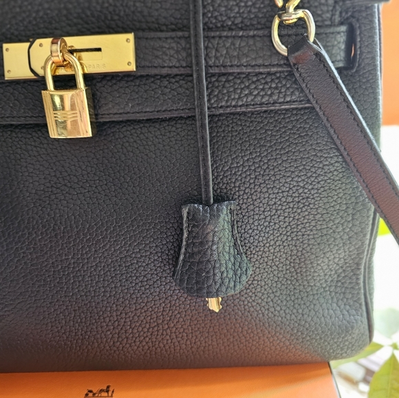 HERMES KELLY BLACK - Picture 7 of 16
